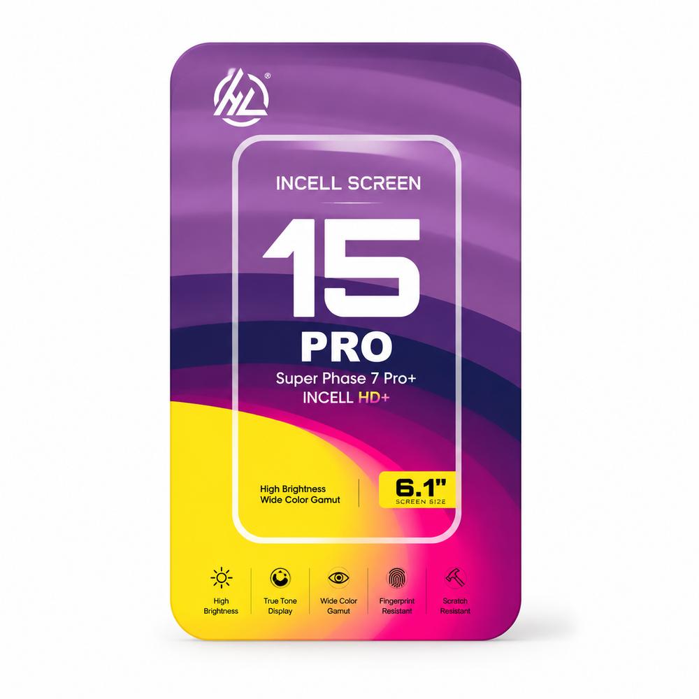 شاشة ايفون 15 برو HL