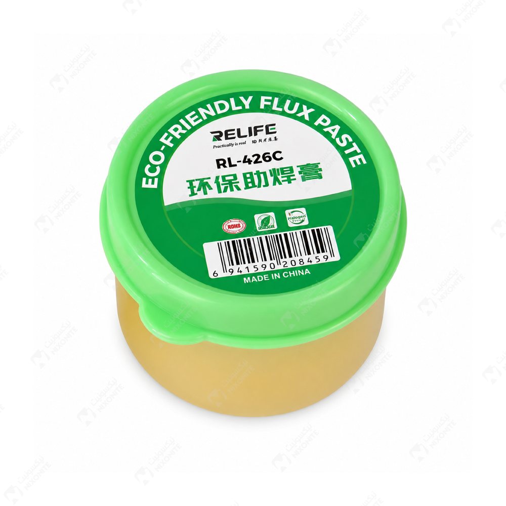 Relife Rl426C Soldering Flux للأعمال الاحترافية في إصلاح الهواتف المحمولة وصيانتها وخدمات الإلكترونيات.