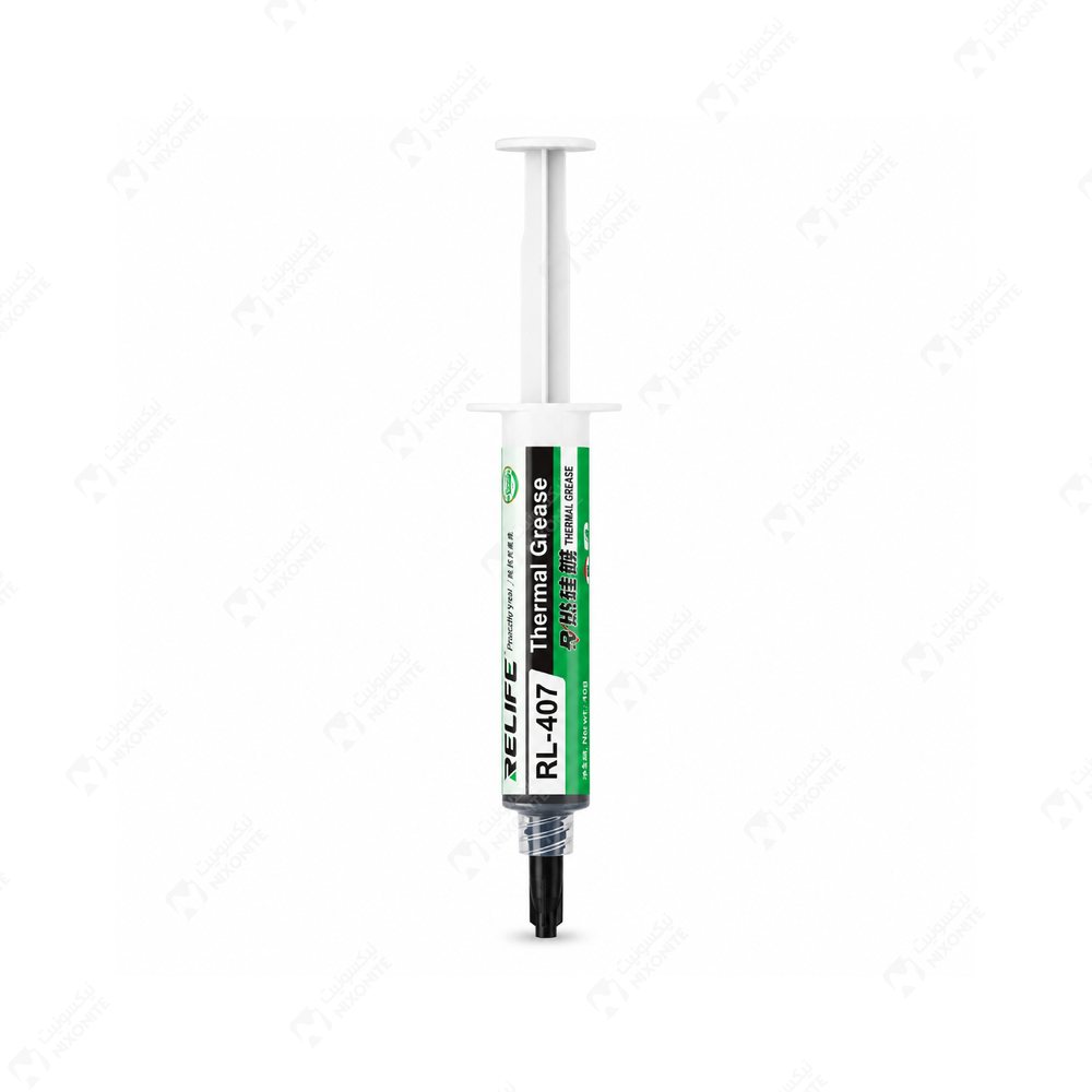Relife Rl407 Thermalpaste Black لإصلاح الهواتف المحمولة وصيانتها وأعمال خدمة الإلكترونيات بشكل احترافي.