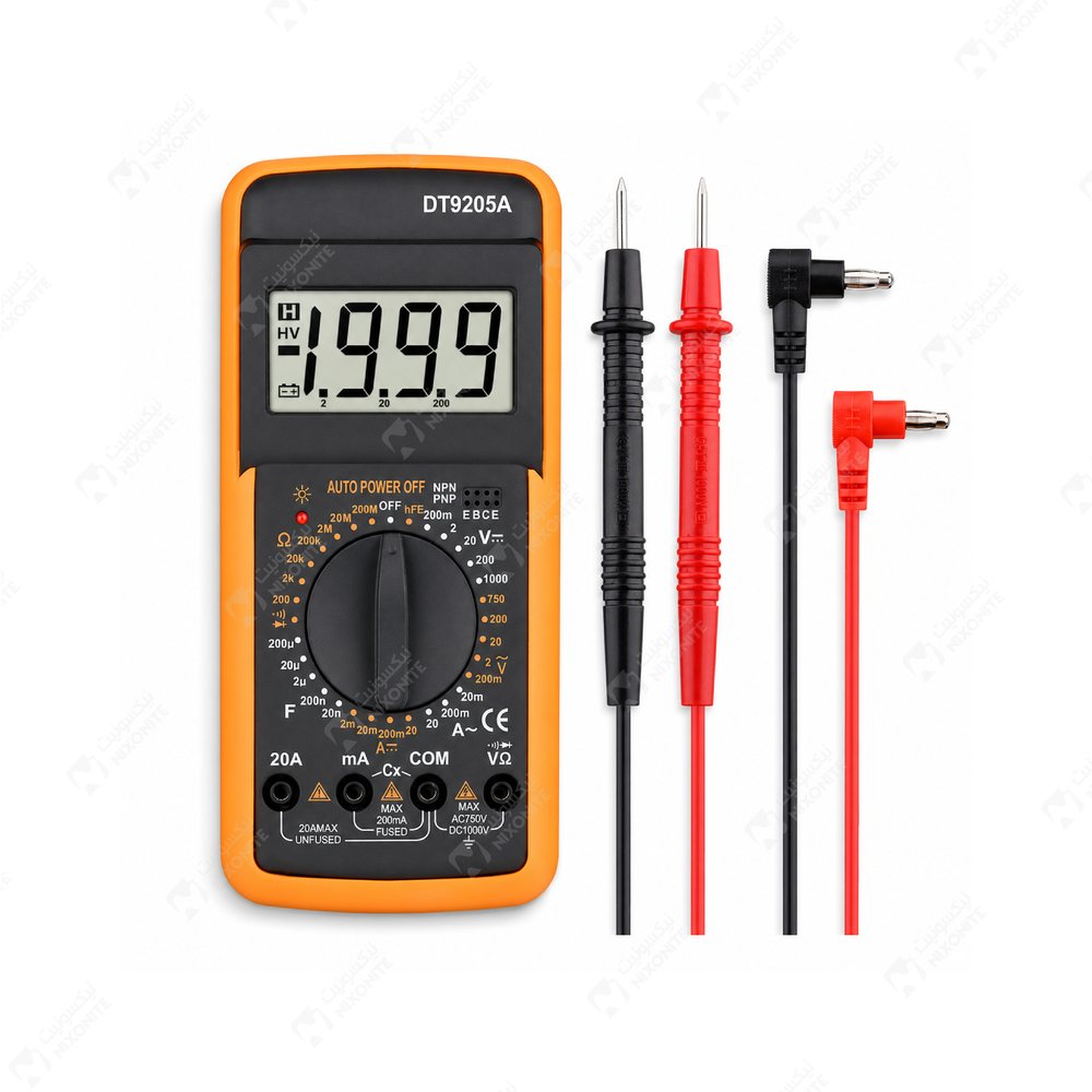 Nt 9205A Multimeter لإصلاح الهواتف المحمولة وصيانتها وأعمال خدمة الإلكترونيات بشكل احترافي.