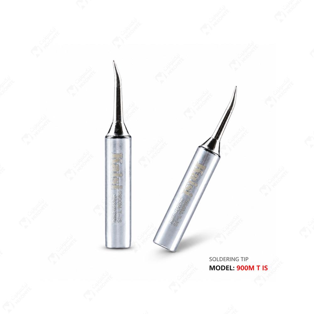 Kaisi 900M T Ic Soldering Iron Tip Bent لإصلاح الهواتف المحمولة وصيانتها وأعمال خدمة الإلكترونيات.
