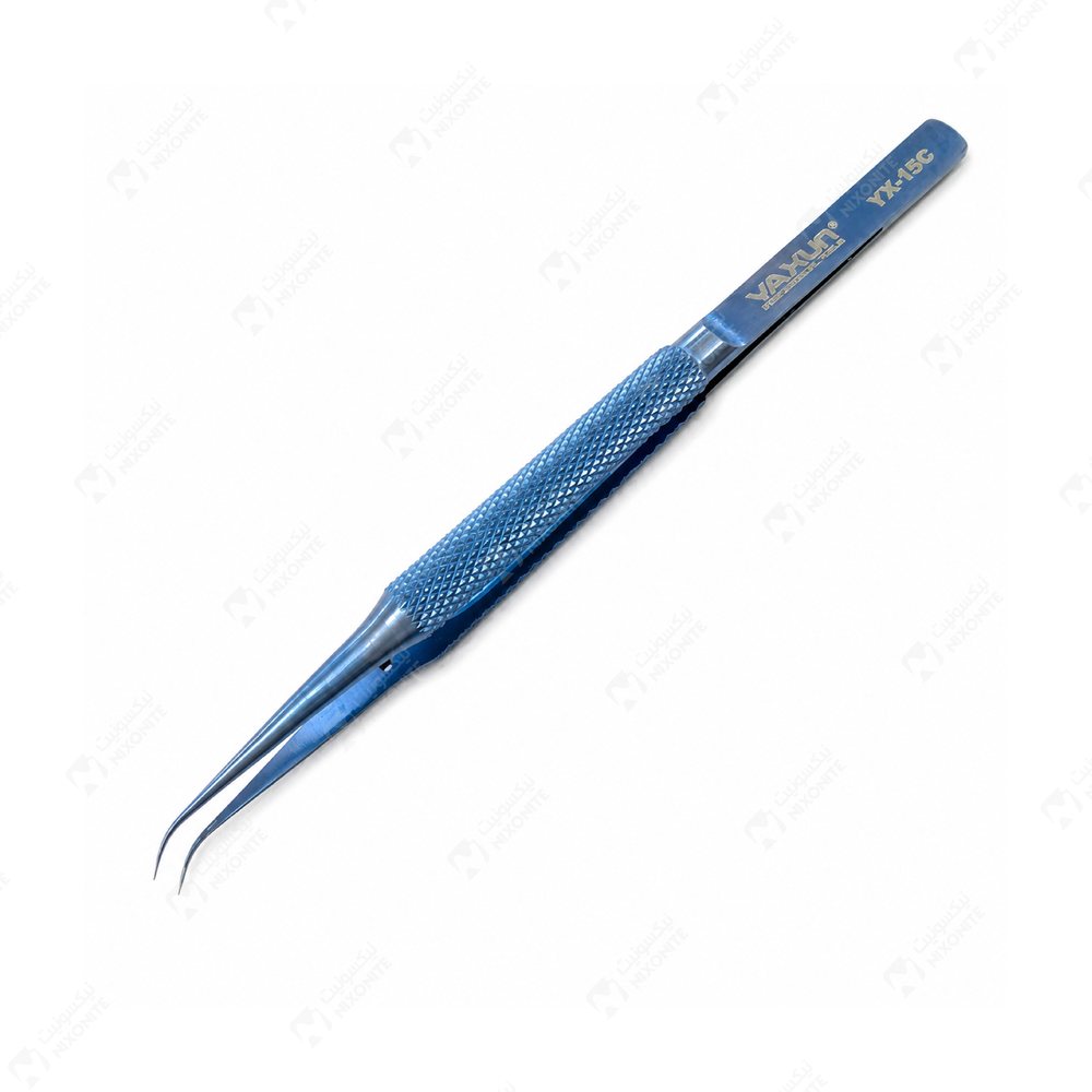 Yaxun Yx15 Tweezer Bent لأعمال إصلاح الهواتف المحمولة وصيانتها وخدمات الإلكترونيات بشكل احترافي.