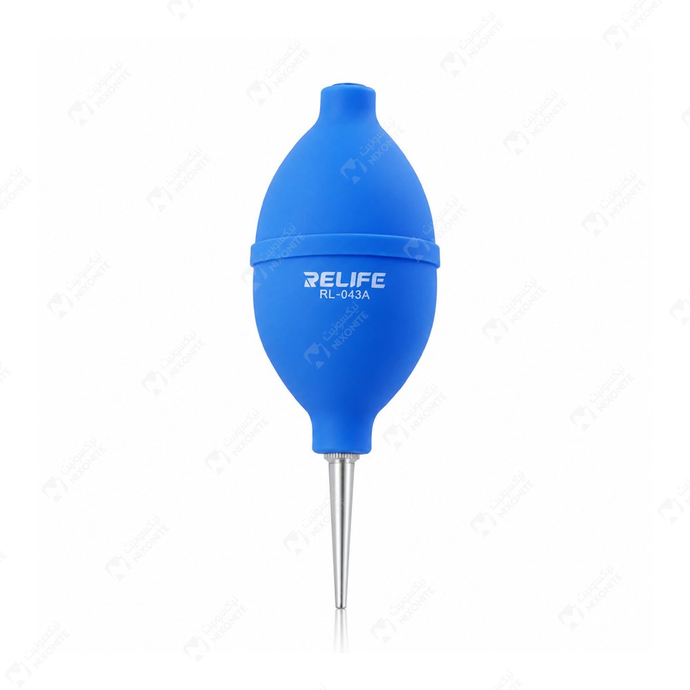 Relife Rl043A Dust Ball Blue 2In1 للأعمال الاحترافية في إصلاح الهواتف المحمولة وصيانتها وخدمة الإلكترونيات.