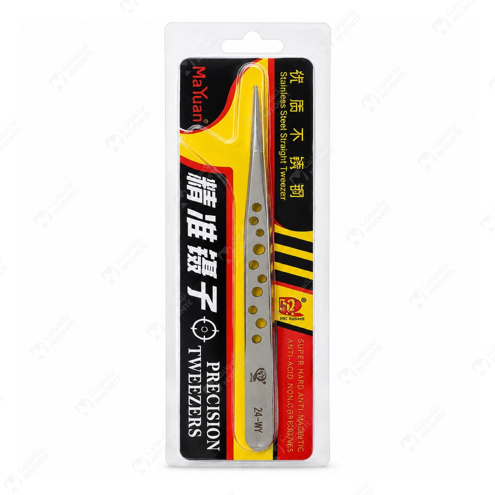 Mayuan 2A My Tweezer Straight للأعمال الاحترافية في إصلاح الهواتف المحمولة وصيانتها وخدمات الإلكترونيات.