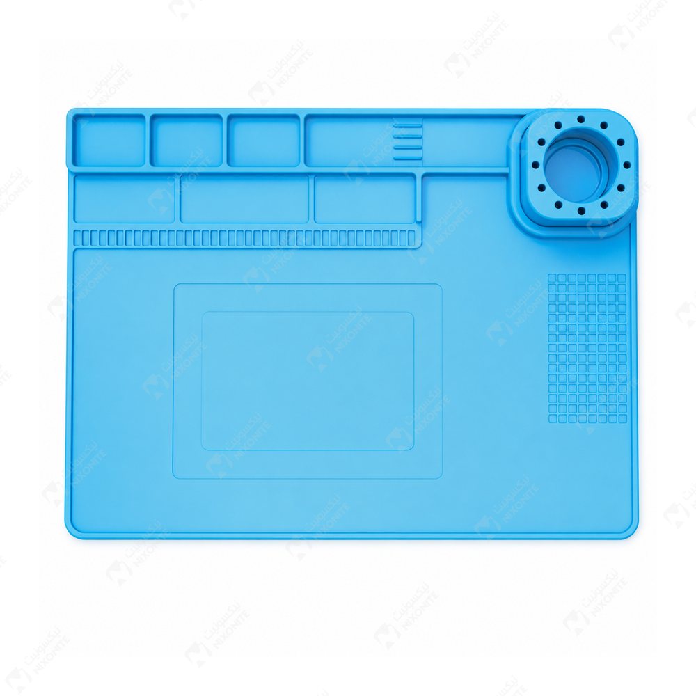 Crd Te722 Repair Mat Blue لأعمال إصلاح الهواتف المحمولة وصيانتها وخدمات الإلكترونيات بشكل احترافي.
