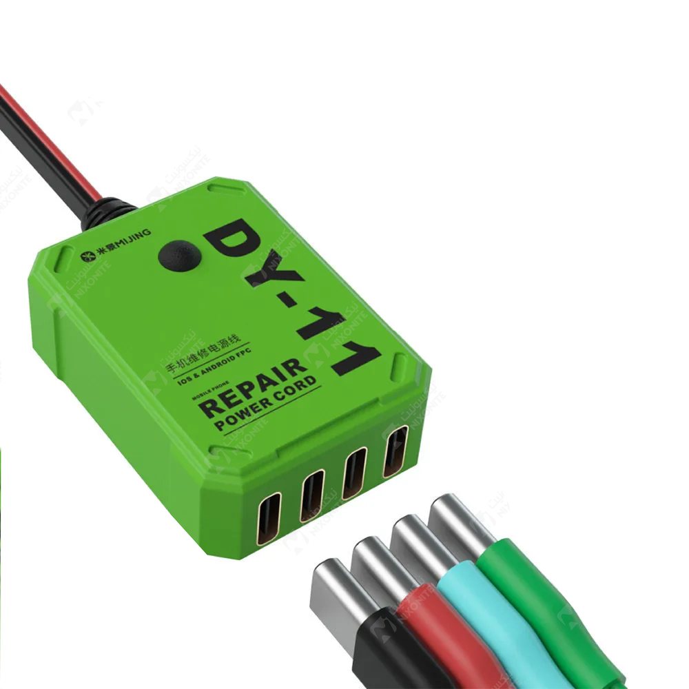 Mijing Dy11 Power Supply Cable iPhone للأعمال الاحترافية في إصلاح الهواتف المحمولة وصيانتها وخدمات الإلكترونيات.