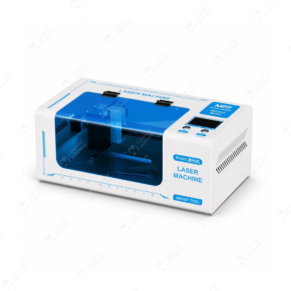 آلة Maant Xmini Laser لأعمال إصلاح وصيانة وخدمة الإلكترونيات الاحترافية للهواتف المحمولة.