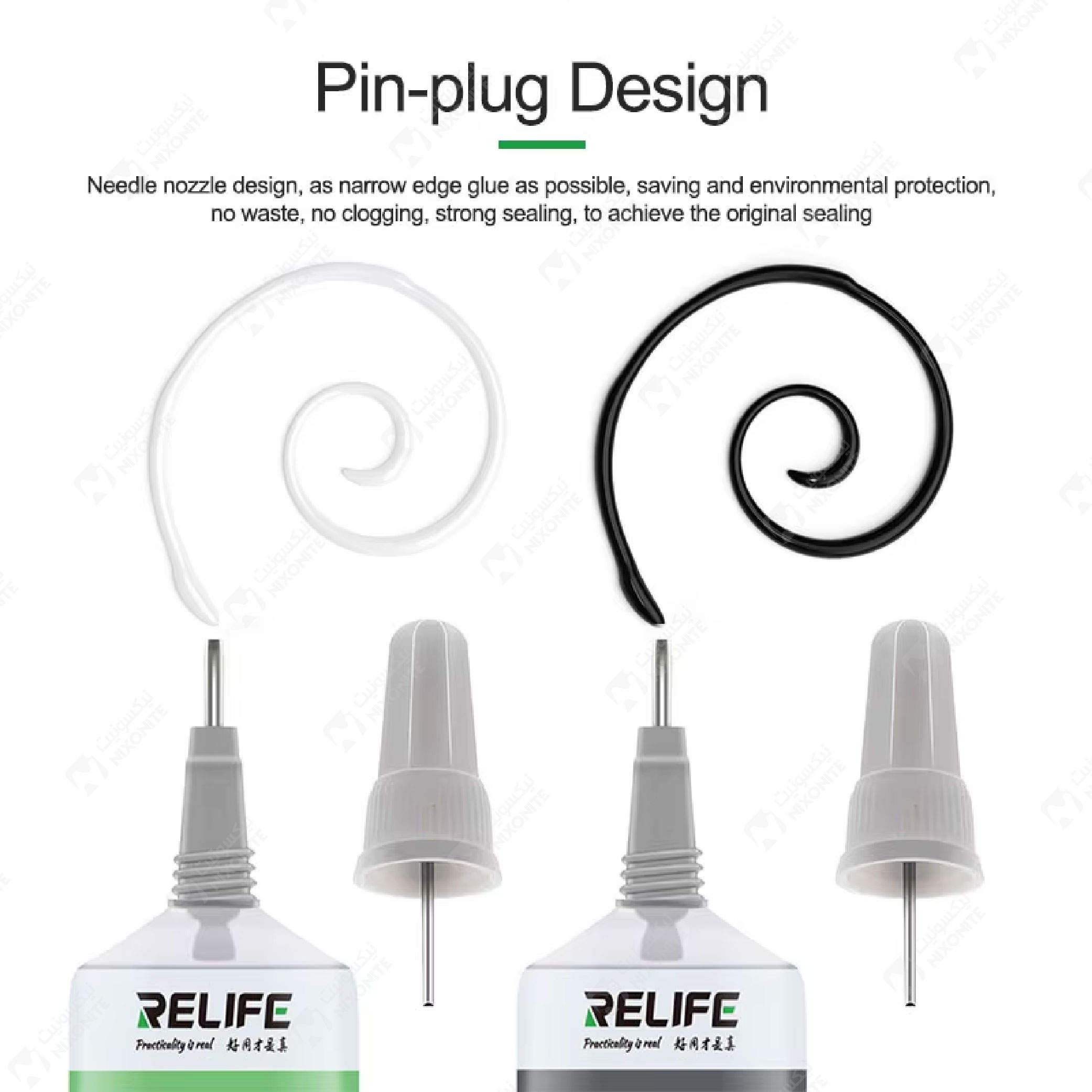 RELIFE B7000 Glue شفاف 110 مل لاصق متعدد الأغراض لإصلاح شاشة الهاتف المحمول والإطار والغطاء الخلفي