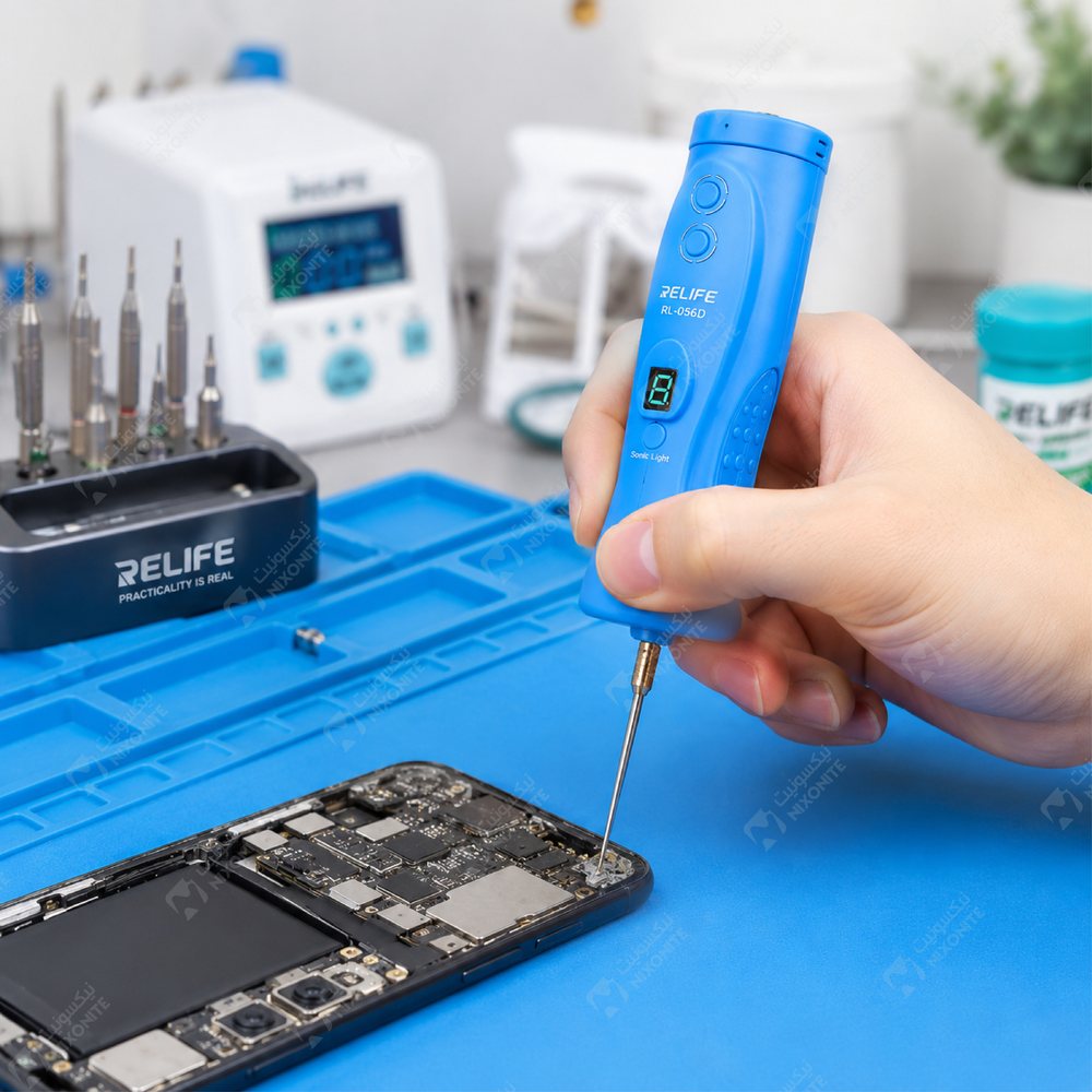 Relife Rl-056D Glue Remover للأعمال الاحترافية في إصلاح وصيانة الهواتف المحمولة وخدمات الإلكترونيات.