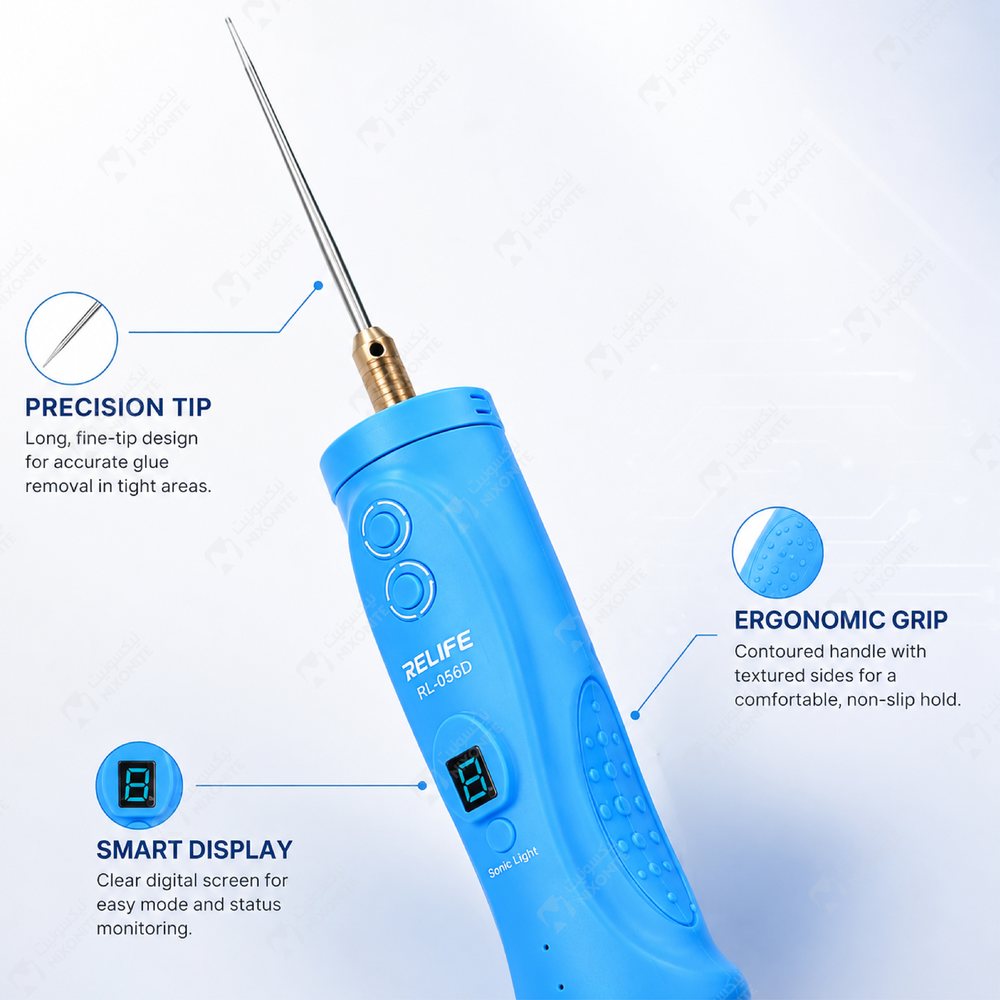 Relife Rl-056D Glue Remover للأعمال الاحترافية في إصلاح وصيانة الهواتف المحمولة وخدمات الإلكترونيات.