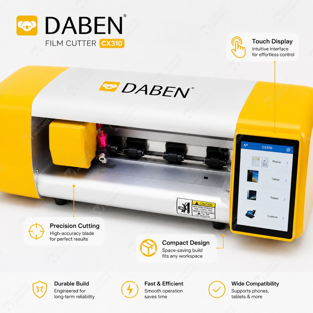 Daben Cx310 Film Cutter 16Inch لإصلاح الهواتف المحمولة وصيانتها وأعمال خدمة الإلكترونيات بشكل احترافي.