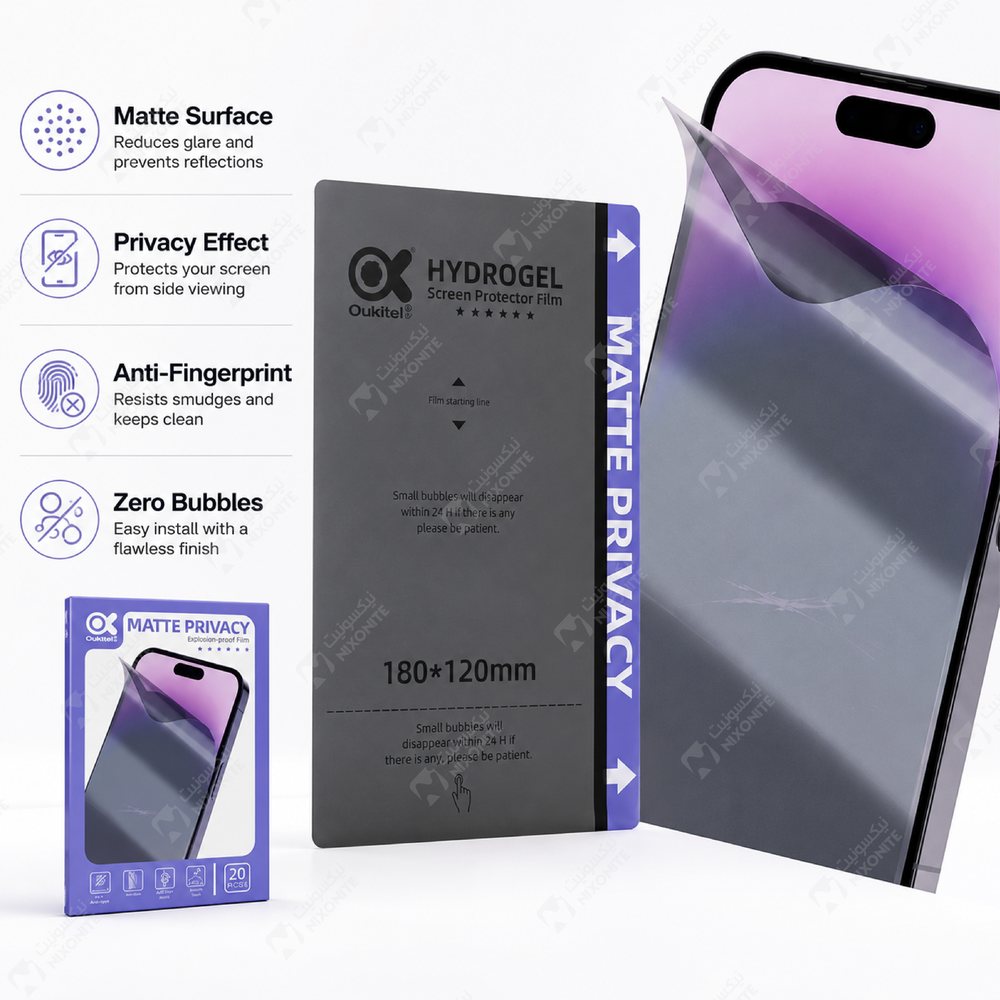 Oopspark Ok12 Matte Privacy Film 120X180Mm لإصلاح الهواتف المحمولة وصيانتها وخدمات الإلكترونيات بشكل احترافي.